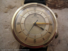 Load image into Gallery viewer, LeCoultre Two-Tone Wrist Alarm, Manual, Large 35mm