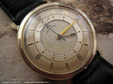 Load image into Gallery viewer, LeCoultre Two-Tone Wrist Alarm, Manual, Large 35mm