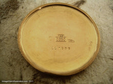 Load image into Gallery viewer, Longines 18K Pink Gold Black Dial Beauty, Manual, Large 34mm