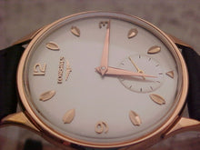 Load image into Gallery viewer, Longines Solid 18k Rose Gold, C 30L, Manual, Very Large 36mm