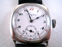 Load image into Gallery viewer, Longines 1925 Sterling Silver Cushion, Manual, 32mm