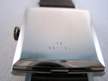 Load image into Gallery viewer, Square Longines Chronometre with Date, Manual, 30x30mm