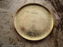 Load image into Gallery viewer, Early Longines 14K Gold with Original Dial, Manual, 32mm