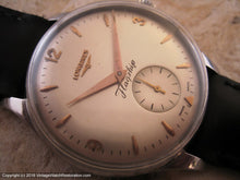 Load image into Gallery viewer, Huge Longines 'Flagship' with Rose Gold Highlights, Manual, Huge 37mm