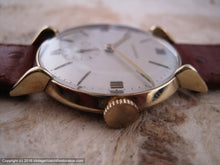 Load image into Gallery viewer, 14K Gold Longines Roman Dial with Lobster Style Lug Case, Manual, 34mm