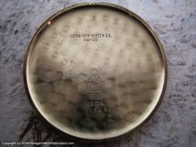 Load image into Gallery viewer, 14K Gold Longines Roman Dial with Lobster Style Lug Case, Manual, 34mm