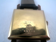 Load image into Gallery viewer, Square 18K Rose Gold Longines with Fabulous Masonic symbols, Manual, 27x40mm