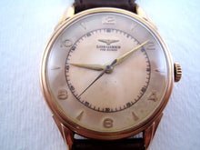 Load image into Gallery viewer, Longines Parchment Aged 18K Rose Gold Gem, Manual, 35mm