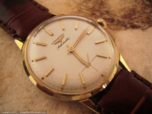 Load image into Gallery viewer, Classic Longines with Original Pearl Dial and Raised Baton Markers, Automatic, Large 34mm