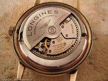 Load image into Gallery viewer, Classic Longines with Original Pearl Dial and Raised Baton Markers, Automatic, Large 34mm