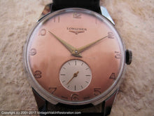 Load image into Gallery viewer, Longines Copper Dial with White Sub-Dial, Manual, Large 35mm