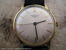 Load image into Gallery viewer, Original Longines Pearl-White Dial in Classic Design, Manual, 34mm