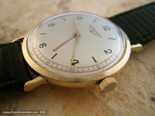 Load image into Gallery viewer, 10K Gold Filled Longines with Rail Track Design, Automatic, 33.5mm