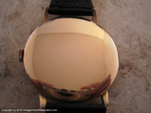 Load image into Gallery viewer, Longines 18K Rose Gold Case with Black Dial, Manual, Large 37mm