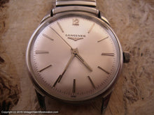 Load image into Gallery viewer, Pristine Longines Silver Dial Classic, Manual, 33mm