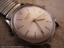 Load image into Gallery viewer, Pristine Longines Silver Dial Classic, Manual, 33mm