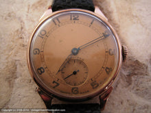 Load image into Gallery viewer, 9K Rose Gold Longines WWII Era Classic, Manual, 33.5mm