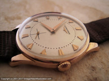Load image into Gallery viewer, Longines 18K Rose Gold Splendor - Signed 5x, Manual, Large 35mm