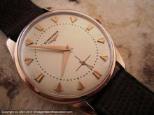 Load image into Gallery viewer, Longines 18K Rose Gold Splendor - Signed 5x, Manual, Large 35mm