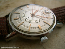 Load image into Gallery viewer, Rare Longines Date at 12 with Power Reserve Indicator, Automatic, Large 35.5mm