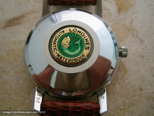 Load image into Gallery viewer, Rare Longines Date at 12 with Power Reserve Indicator, Automatic, Large 35.5mm