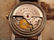 Load image into Gallery viewer, Gem Rose Gold Longines Conquest Automatic with Date at Twelve, Manual, Large 35mm