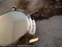 Load image into Gallery viewer, 14K Gold Longines with 'Coin Edge' Design Around Bezel, Manual, Large 34mm