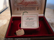 Load image into Gallery viewer, 14K Gold Longines with 'Coin Edge' Design Around Bezel, Manual, Large 34mm