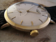 Load image into Gallery viewer, 14K Gold Classic Longines with Gold Baton Markers, Manual, 32.5mm