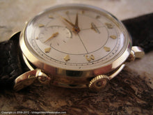 Load image into Gallery viewer, Longines 14K Gold Case, Two-Tone Dial, Classic Gem, Automatic, Large 34mm