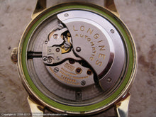 Load image into Gallery viewer, Magnificent Pearl White with Outer Gold Ring Longines, Automatic, Large 34mm