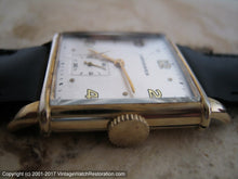 Load image into Gallery viewer, Longines Silver Dial in Square Case with Rounded Sides (OC), Manual, 27x38mm