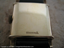 Load image into Gallery viewer, Longines Silver Dial in Square Case with Rounded Sides (OC), Manual, 27x38mm