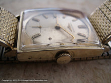 Load image into Gallery viewer, Longines Oval Dial in a Rectangular Case, Manual, 24x38mm