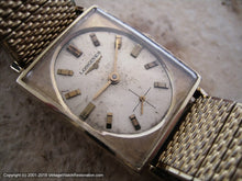Load image into Gallery viewer, Longines Oval Dial in a Rectangular Case, Manual, 24x38mm