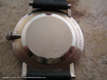 Load image into Gallery viewer, Longines Minimalistic Black Face with Diamond Marker at 12 o'clock, Manual, 33mm