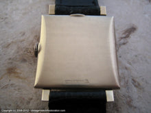 Load image into Gallery viewer, Unusual Lord Elgin Black Dial with Inlaid Numbers on Bezel, Manual, 28x37mm