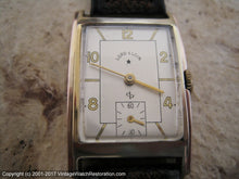 Load image into Gallery viewer, Lord Elgin Fantastic Two Tone Dial and Case in Original Lucite Presentation Case, Manual, 23x36.5mm