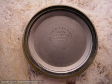 Load image into Gallery viewer, Lord Elgin Concentric Circle Design White Dial with Golden Outer Chapter Ring, Automatic, 32.5mm