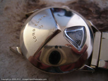 Load image into Gallery viewer, Fifties Lord Elgin Chevron Style 'Jump Watch', Manual, 31.5mm