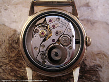 Load image into Gallery viewer, Fifties Lord Elgin Chevron Style 'Jump Watch', Manual, 31.5mm