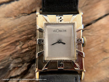 Load image into Gallery viewer, LeCoultre 14K Gold Art Deco Bezel Number, Manual, 24x36mm