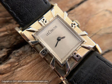 Load image into Gallery viewer, LeCoultre 14K Gold Art Deco Bezel Number, Manual, 24x36mm