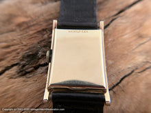 Load image into Gallery viewer, LeCoultre 14K Gold Art Deco Bezel Number, Manual, 24x36mm