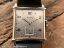 Load image into Gallery viewer, Longines Silver Dial with Square Case with Rounded Edges, c.1945, Manual, 27x38mm
