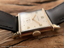 Load image into Gallery viewer, Longines Silver Dial with Square Case with Rounded Edges, c.1945, Manual, 27x38mm
