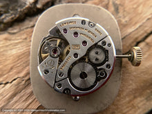 Load image into Gallery viewer, Longines Golden Dial with Diamonds, Oval Case, Manual, 27x31mm