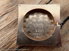 Load image into Gallery viewer, Longines 14K Gold Square Case, Double Bear Claw Lugs, Roman Numeral Dial, c.1946, Manual, 26x35mm