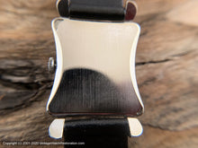 Load image into Gallery viewer, Lord Elgin Hourglass Case, Lightly Aged Dial, CAl 670 with 4 Adjustments, Manual, 25.5x37mm