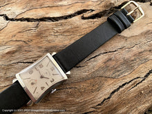 Load image into Gallery viewer, Lord Elgin Hourglass Case, Lightly Aged Dial, CAl 670 with 4 Adjustments, Manual, 25.5x37mm